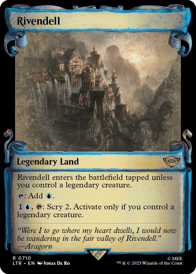 Rivendell [The Lord of the Rings: Tales of Middle-Earth Showcase Scrolls]