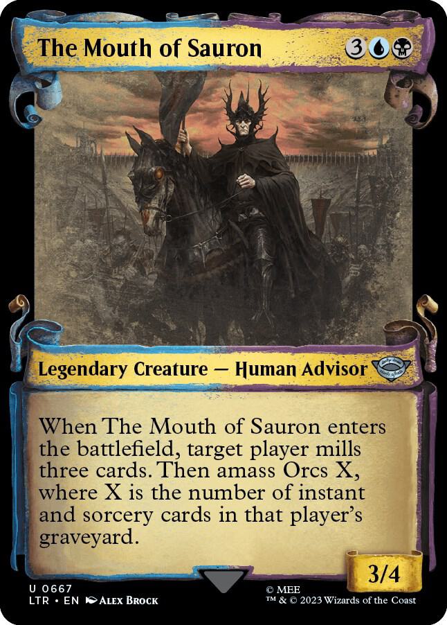 The Mouth of Sauron [The Lord of the Rings: Tales of Middle-Earth Showcase Scrolls]