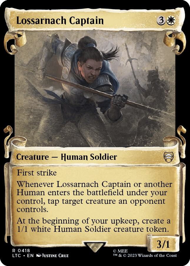 Lossarnach Captain [The Lord of the Rings: Tales of Middle-Earth Commander Showcase Scrolls]