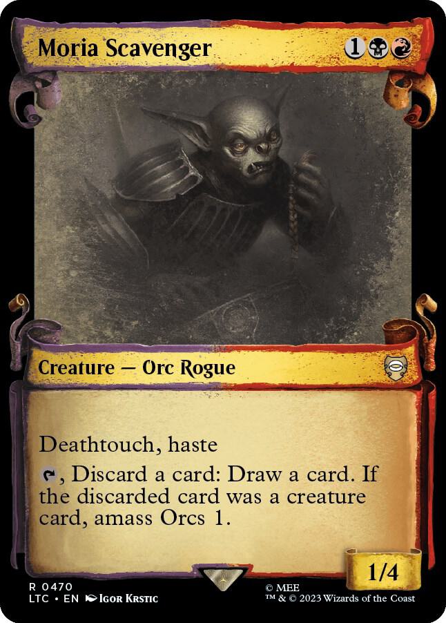 Moria Scavenger [The Lord of the Rings: Tales of Middle-Earth Commander Showcase Scrolls]