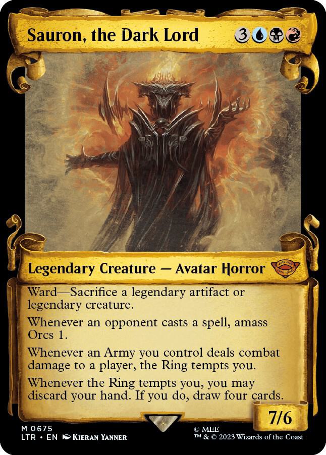 Sauron, the Dark Lord [The Lord of the Rings: Tales of Middle-Earth Showcase Scrolls]
