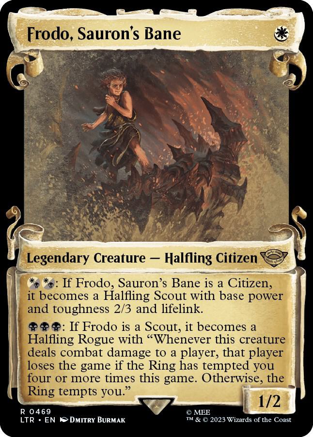 Frodo, Sauron's Bane [The Lord of the Rings: Tales of Middle-Earth Showcase Scrolls]