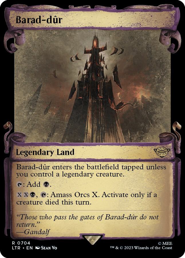 Barad-dur [The Lord of the Rings: Tales of Middle-Earth Showcase Scrolls]