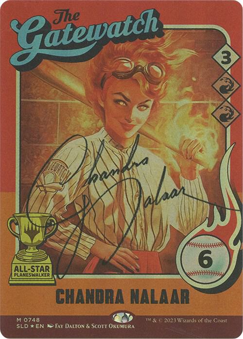 Chandra Nalaar (748) (Autographed) [Secret Lair Drop Series]