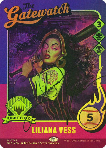 Liliana Vess (747) (Autographed) [Secret Lair Drop Series]