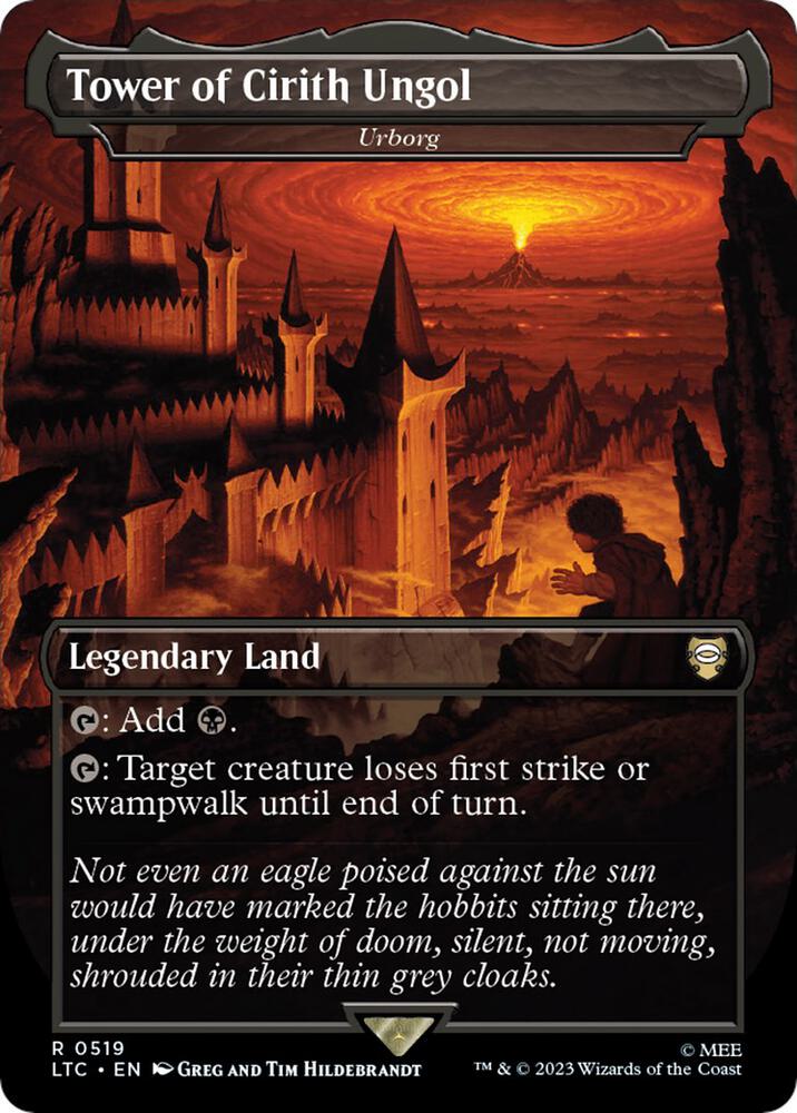 Tower of Cirith Ungol - Urborg (Borderless) [The Lord of the Rings: Tales of Middle-Earth Commander]