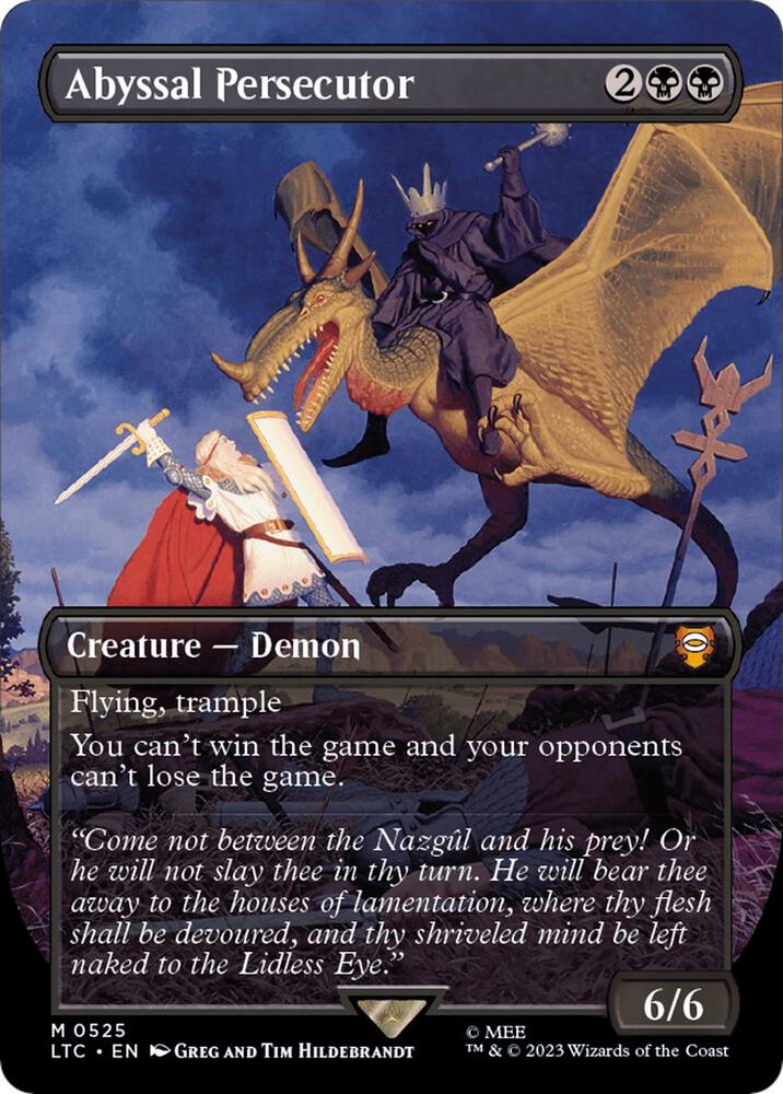 Abyssal Persecutor (Borderless) [The Lord of the Rings: Tales of Middle-Earth Commander]