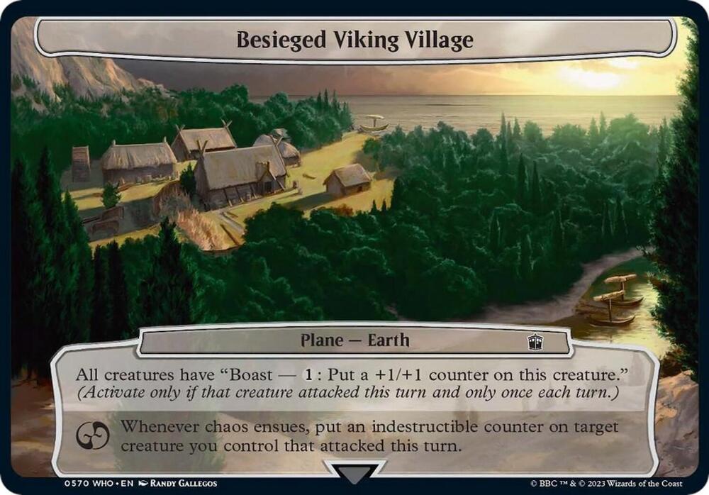 Besieged Viking Village [Doctor Who]