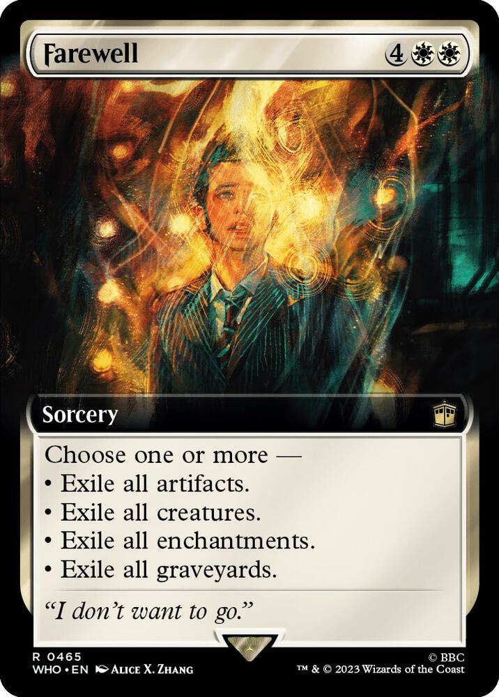 Farewell (Extended Art) [Doctor Who]