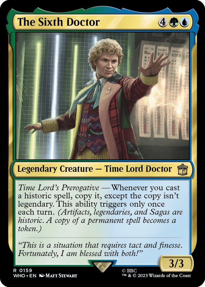The Sixth Doctor [Doctor Who]