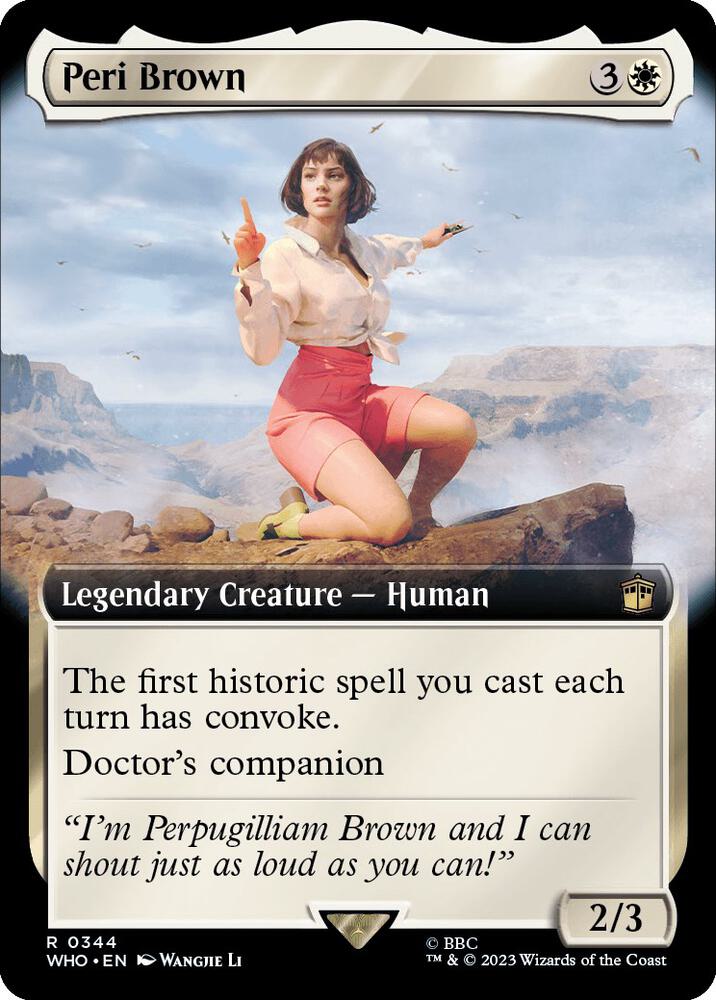 Peri Brown (Extended Art) [Doctor Who]