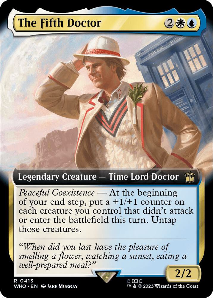 The Fifth Doctor (Extended Art) [Doctor Who]