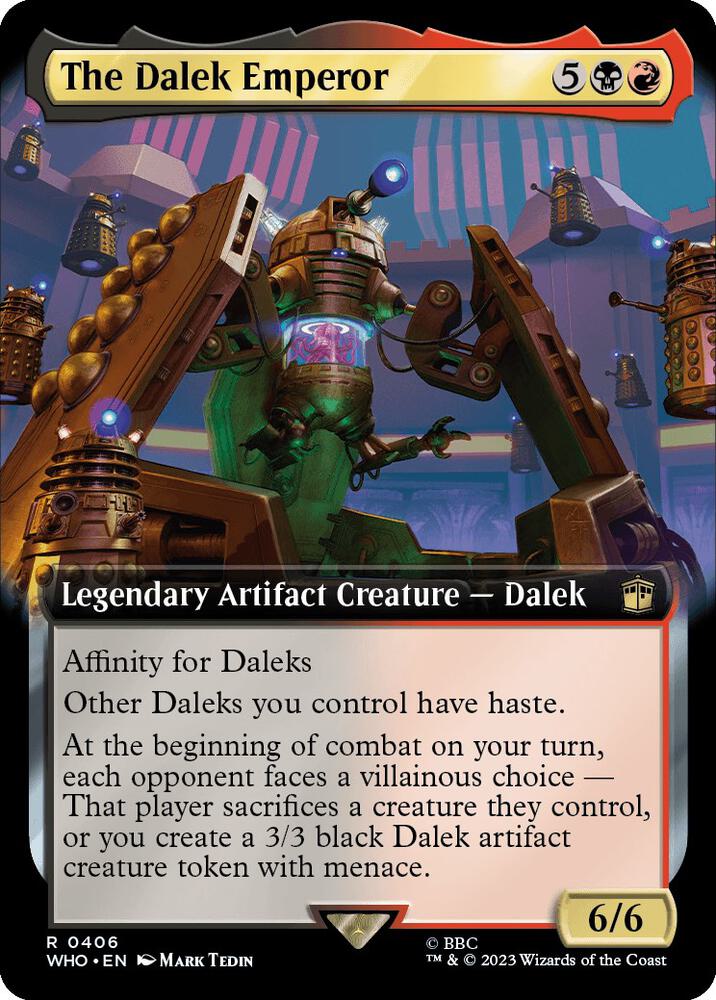 The Dalek Emperor (Extended Art) [Doctor Who]