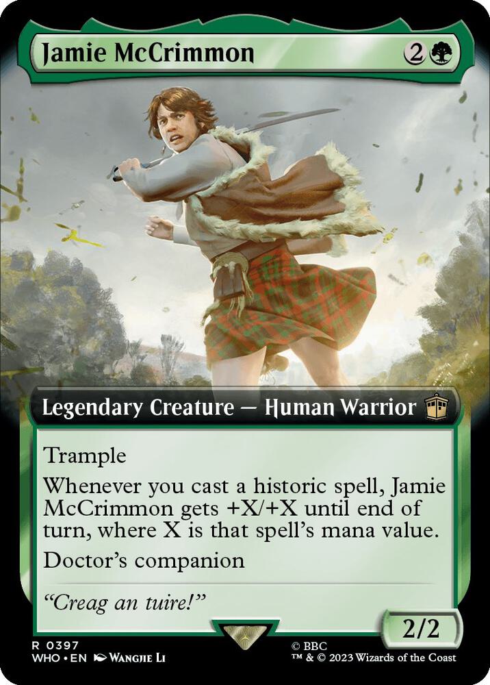 Jamie McCrimmon (Extended Art) [Doctor Who]