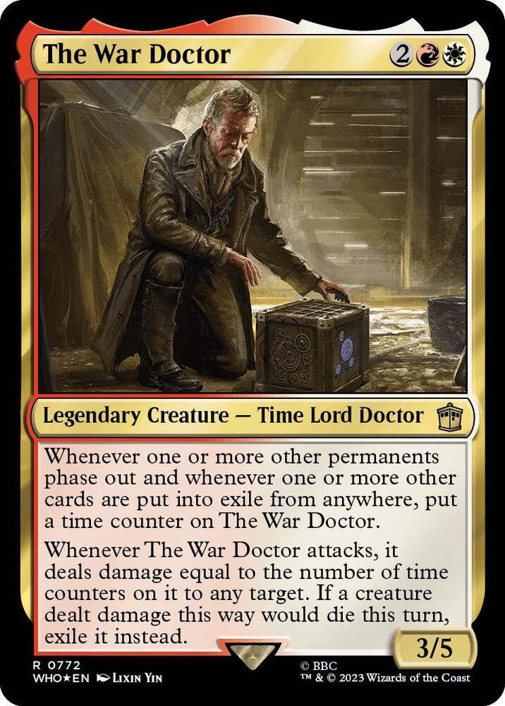 The War Doctor (Surge Foil) [Doctor Who]