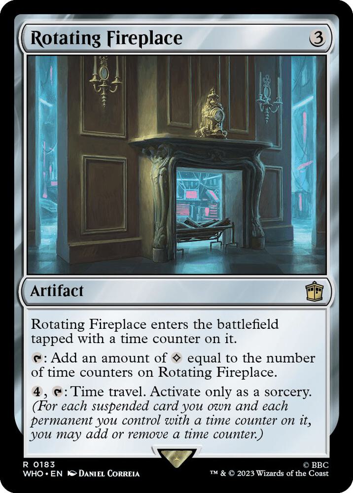 Rotating Fireplace [Doctor Who]