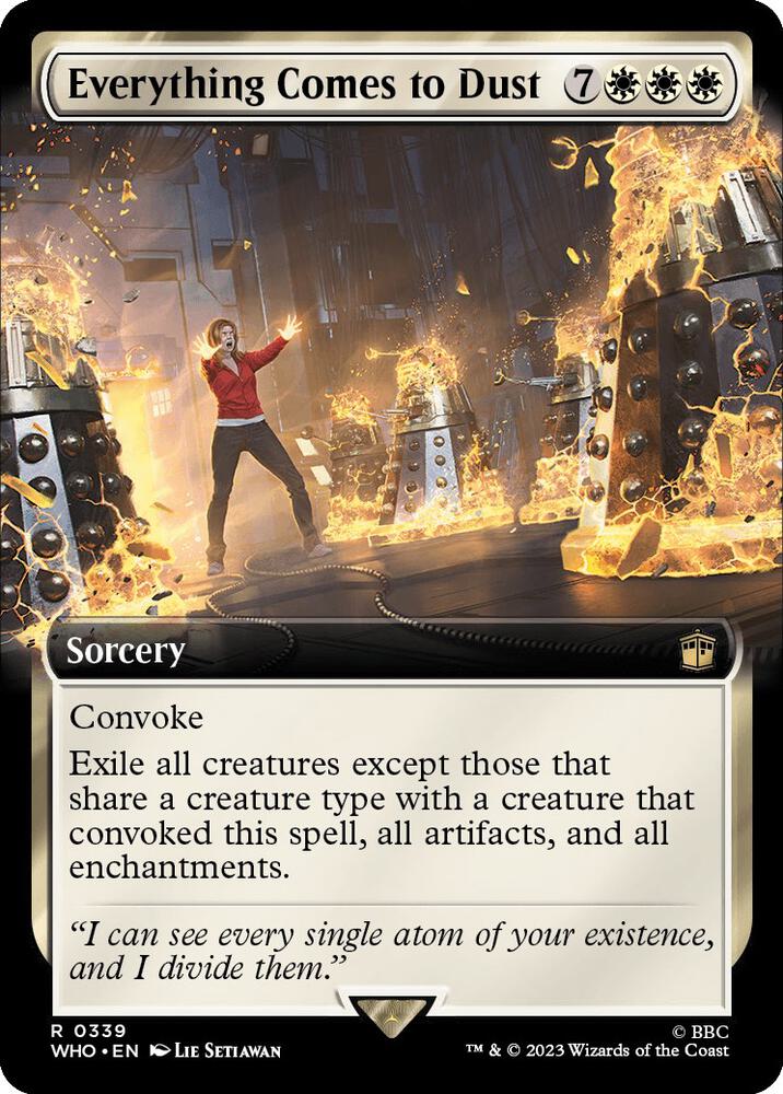 Everything Comes to Dust (Extended Art) [Doctor Who]
