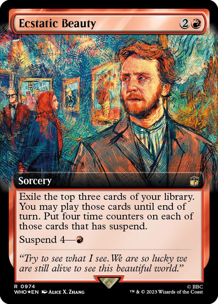 Ecstatic Beauty (Extended Art) (Surge Foil) [Doctor Who]