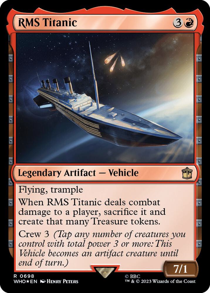 RMS Titanic (Surge Foil) [Doctor Who]