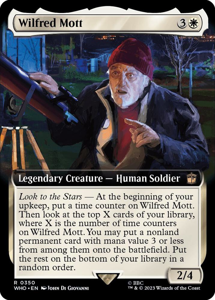 Wilfred Mott (Extended Art) [Doctor Who]