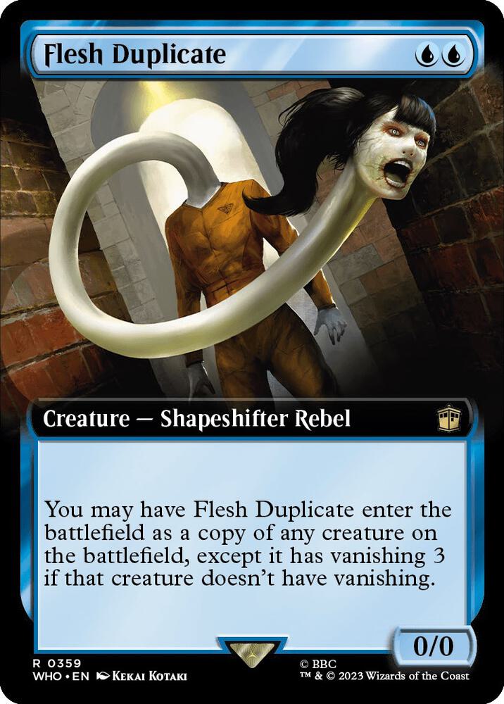 Flesh Duplicate (Extended Art) [Doctor Who]