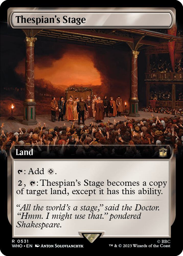 Thespian's Stage (Extended Art) [Doctor Who]