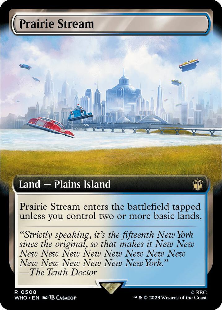 Prairie Stream (Extended Art) [Doctor Who]