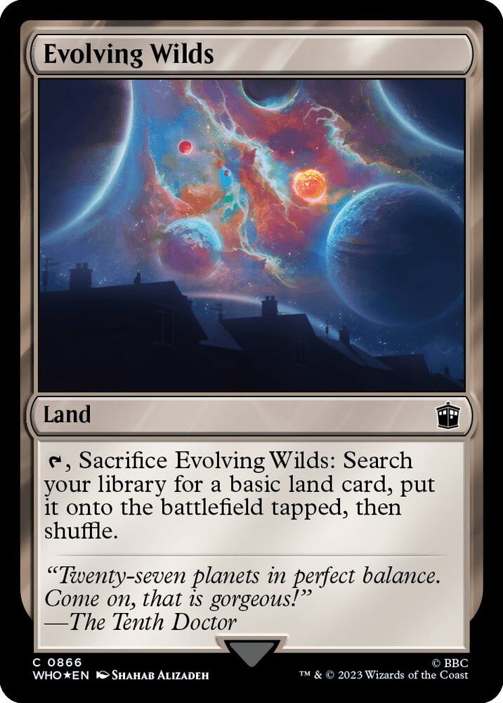 Evolving Wilds (Surge Foil) [Doctor Who]