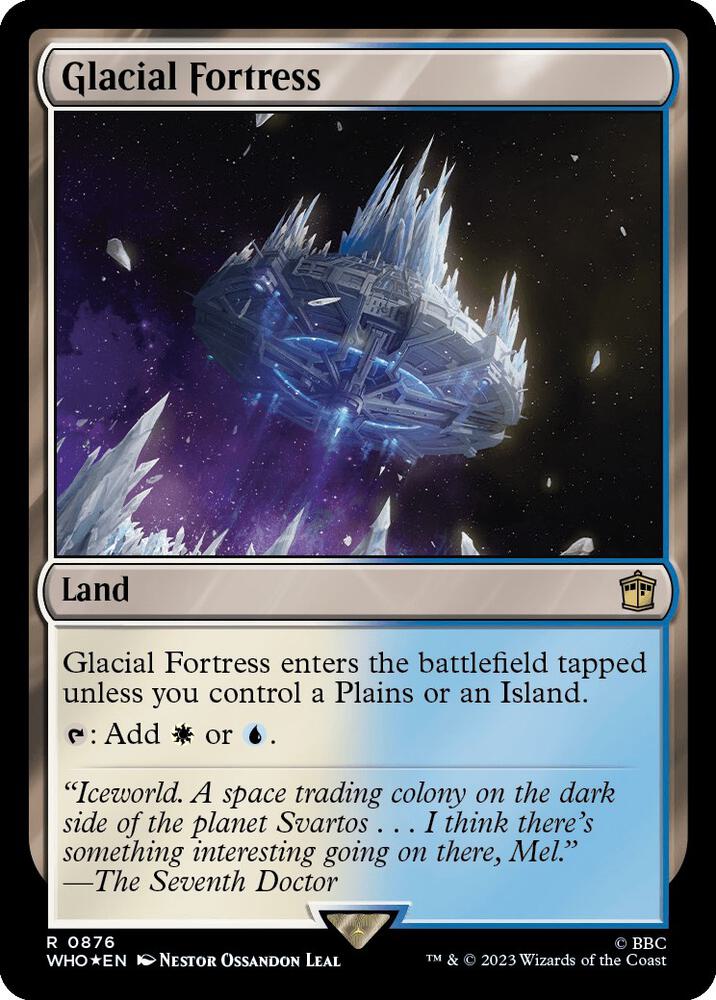 Glacial Fortress (Surge Foil) [Doctor Who]