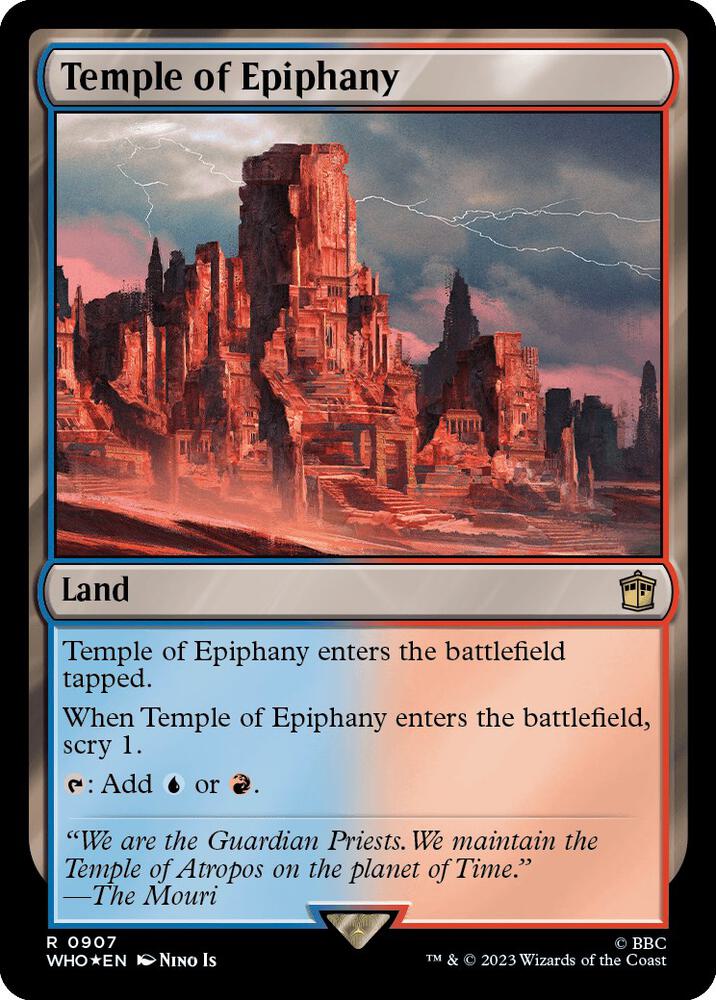 Temple of Epiphany (Surge Foil) [Doctor Who]
