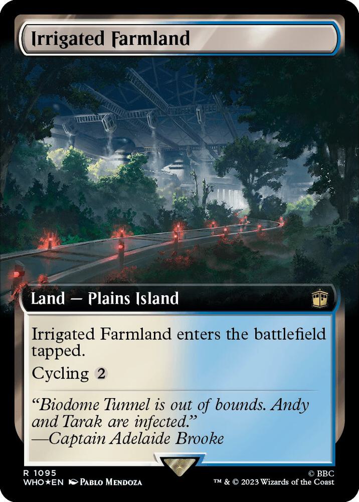 Irrigated Farmland (Extended Art) (Surge Foil) [Doctor Who]