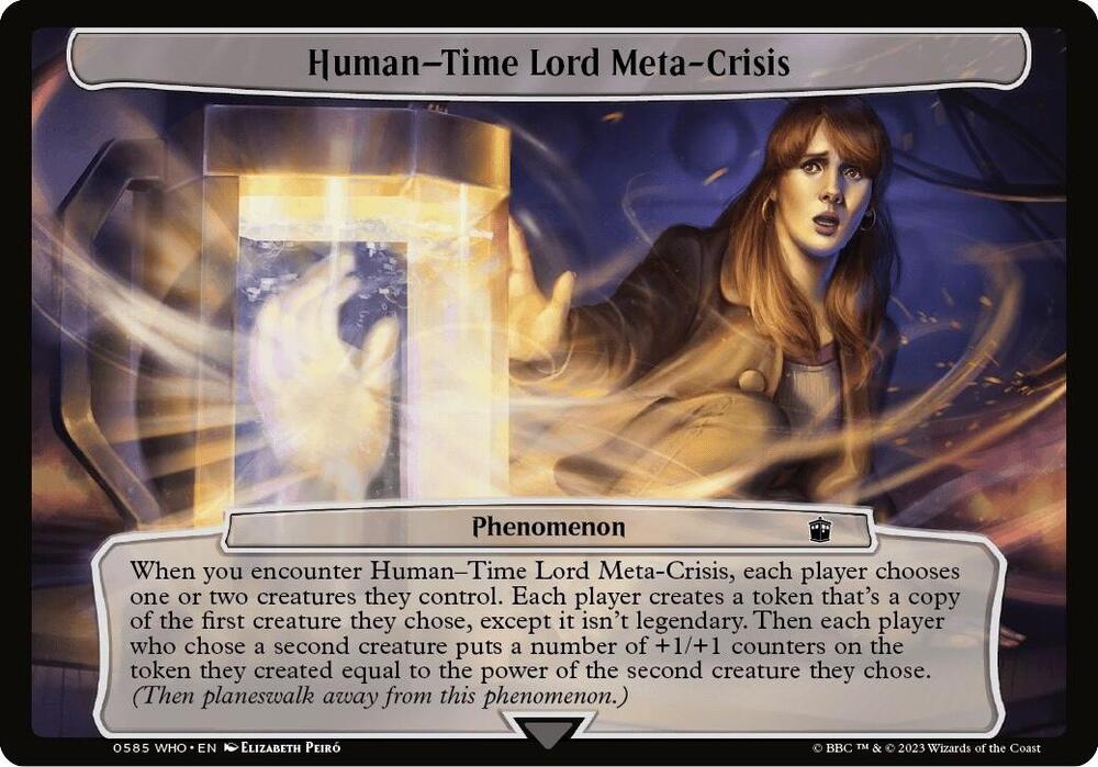 Human-Time Lord Meta-Crisis [Doctor Who]