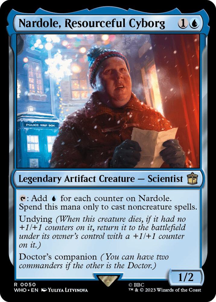 Nardole, Resourceful Cyborg [Doctor Who]