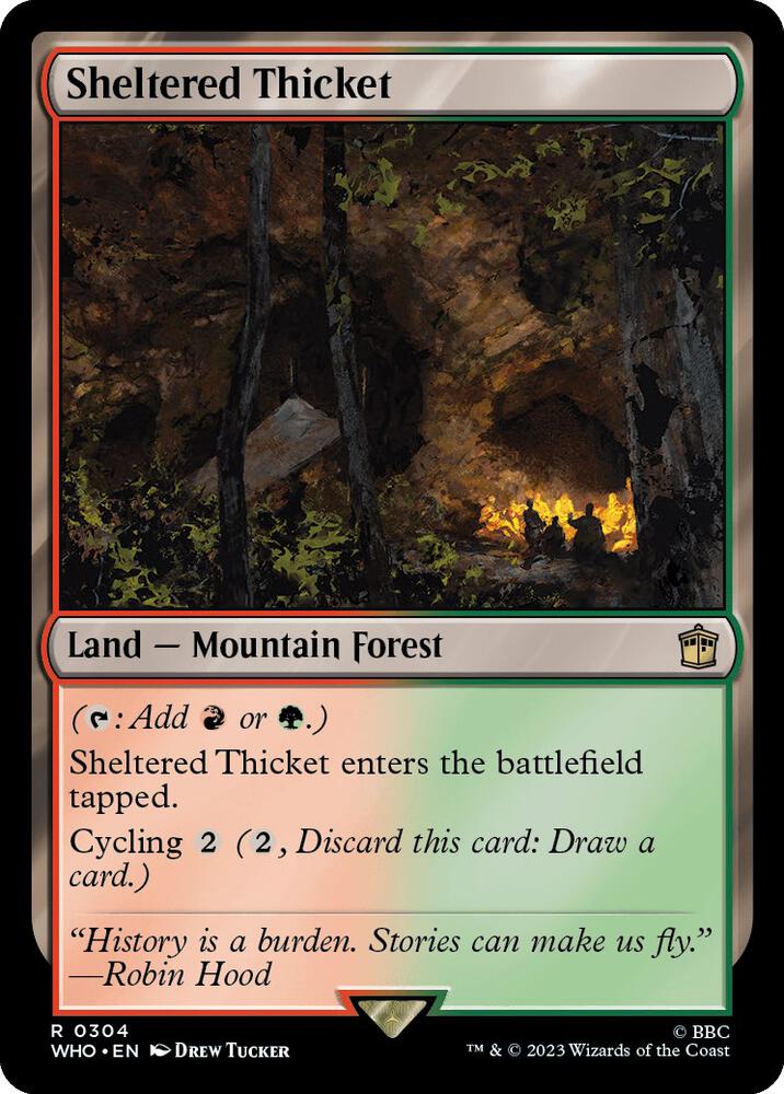 Sheltered Thicket [Doctor Who]