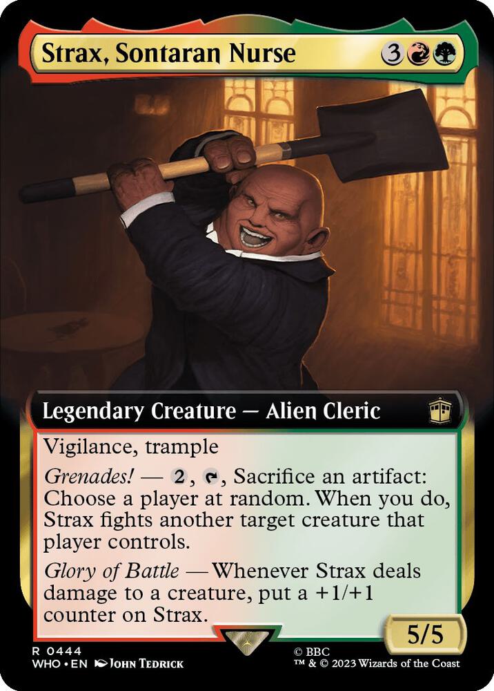 Strax, Sontaran Nurse (Extended Art) [Doctor Who]