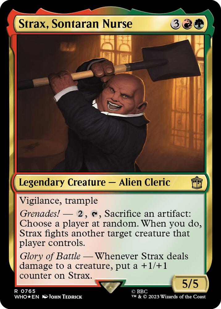 Strax, Sontaran Nurse (Surge Foil) [Doctor Who]