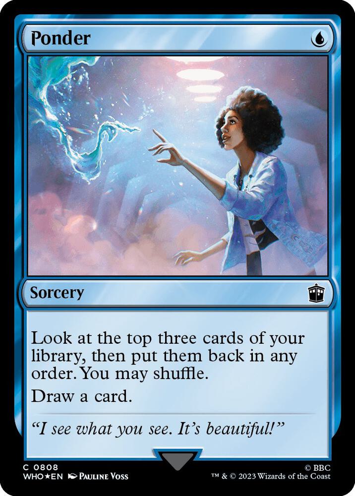 Ponder (Surge Foil) [Doctor Who]