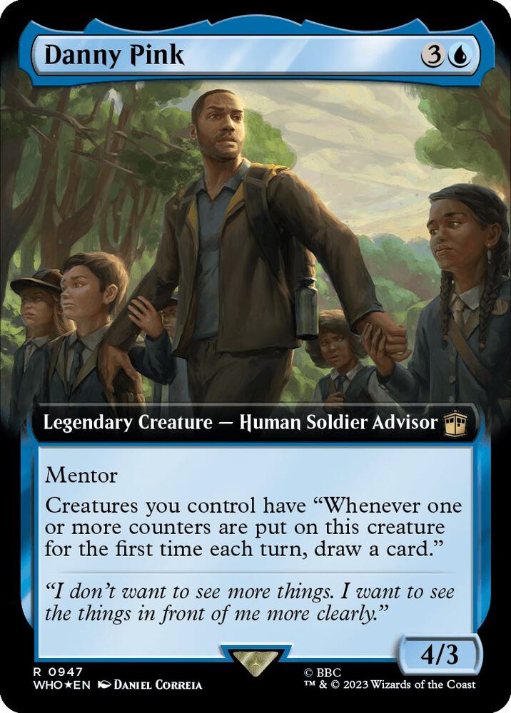 Danny Pink (Extended Art) (Surge Foil) [Doctor Who]