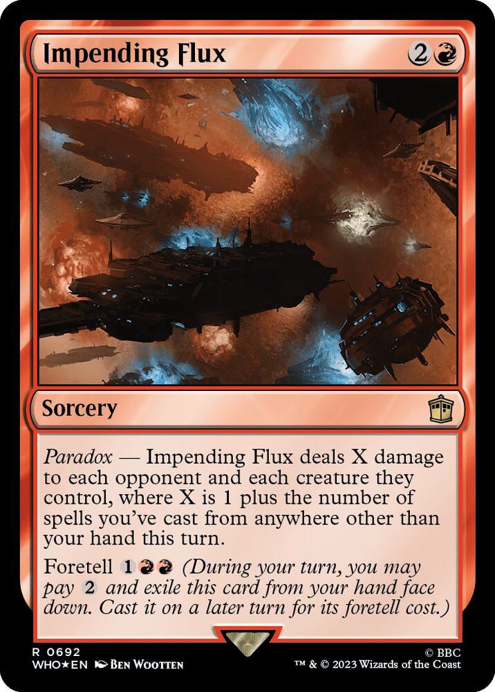 Impending Flux (Surge Foil) [Doctor Who]