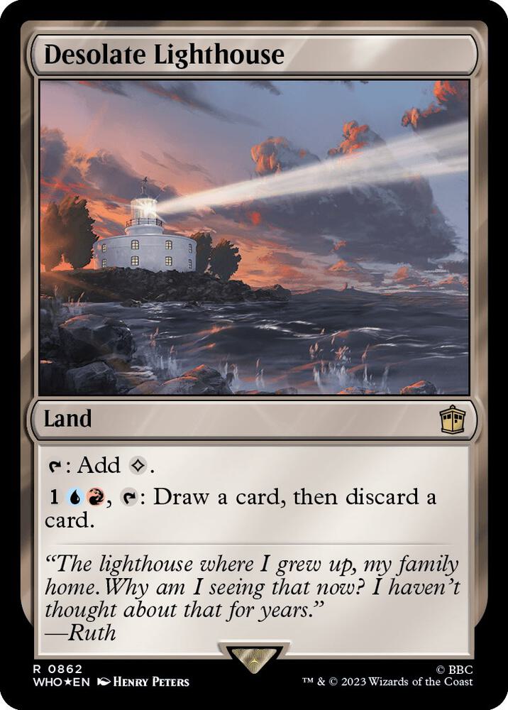 Desolate Lighthouse (Surge Foil) [Doctor Who]