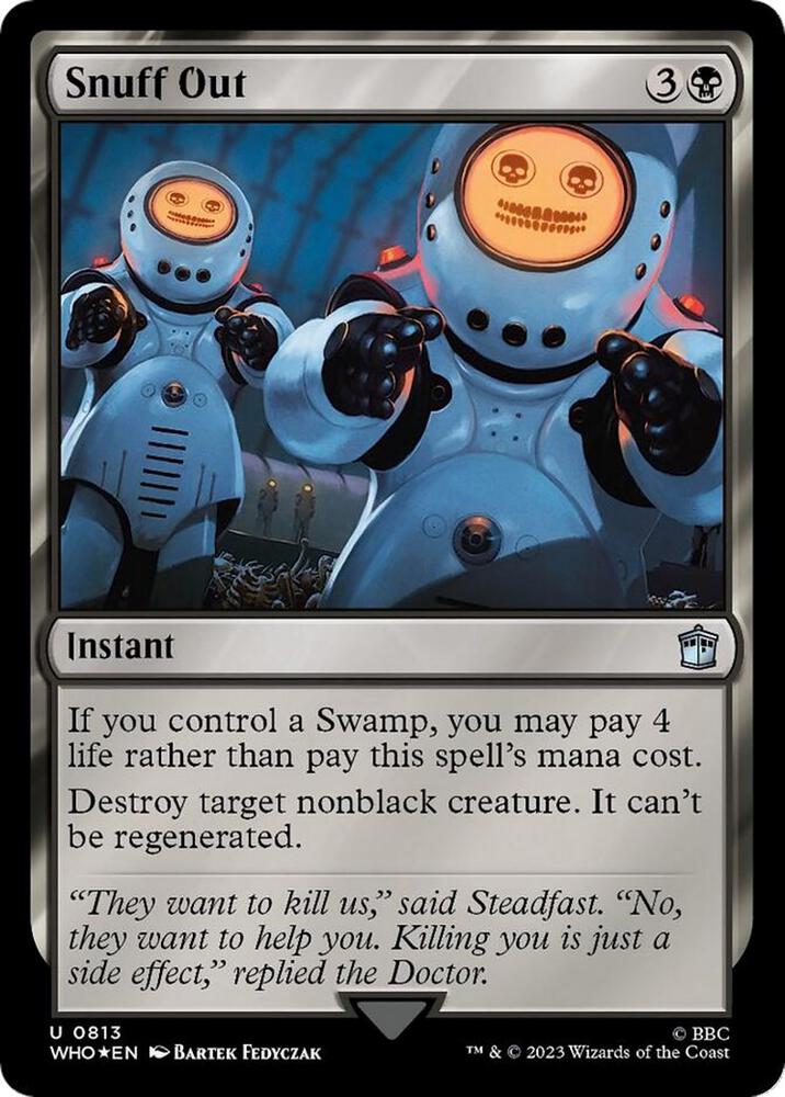Snuff Out (Surge Foil) [Doctor Who]