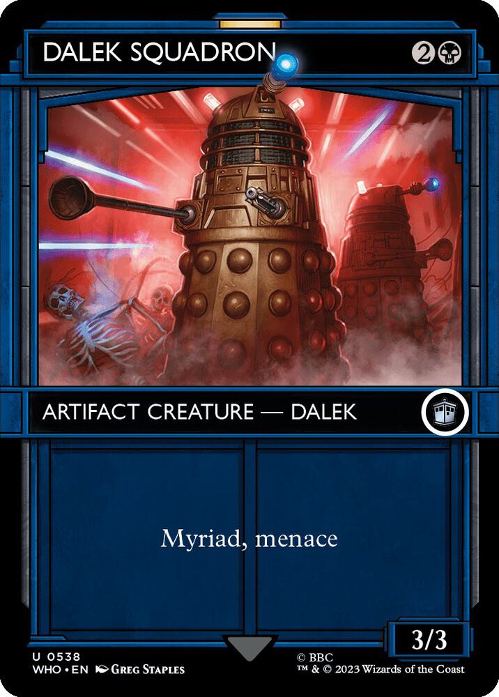 Dalek Squadron (Showcase) [Doctor Who]