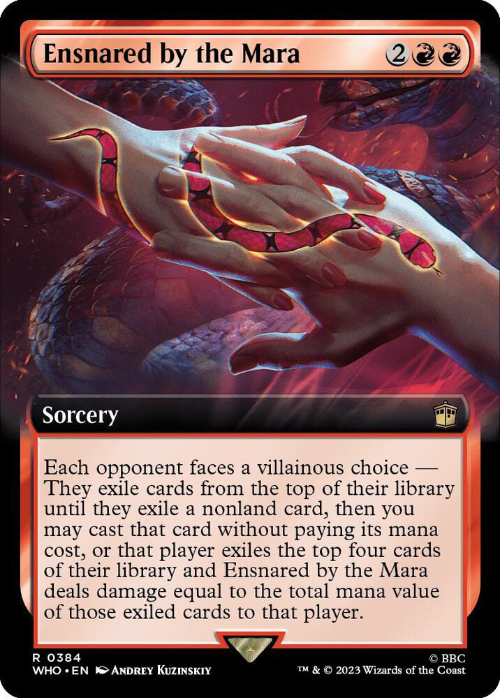 Ensnared by the Mara (Extended Art) [Doctor Who]