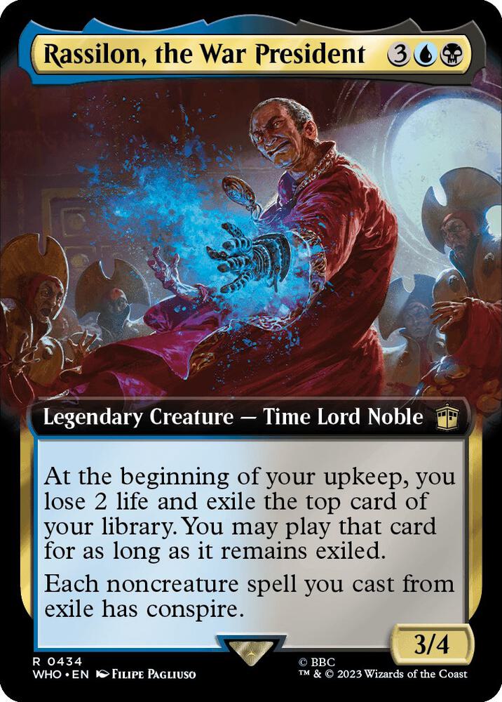 Rassilon, the War President (Extended Art) [Doctor Who]