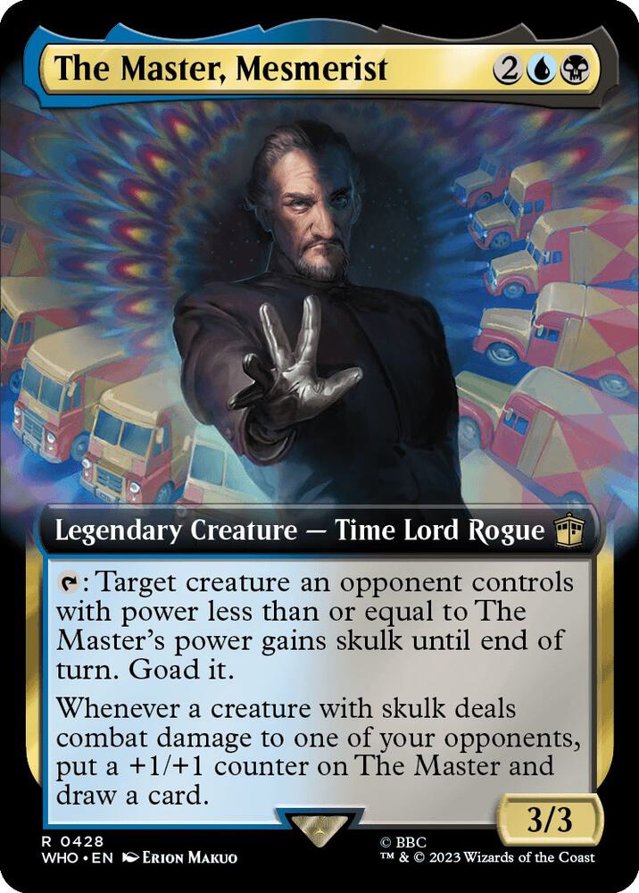 The Master, Mesmerist (Extended Art) [Doctor Who]