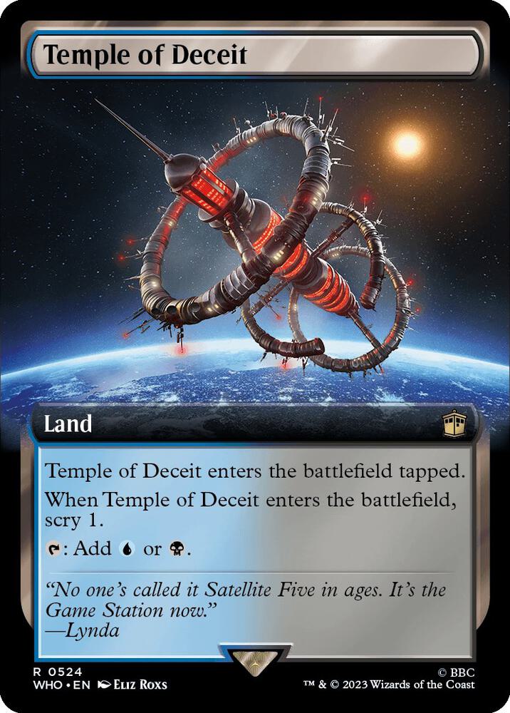 Temple of Deceit (Extended Art) [Doctor Who]