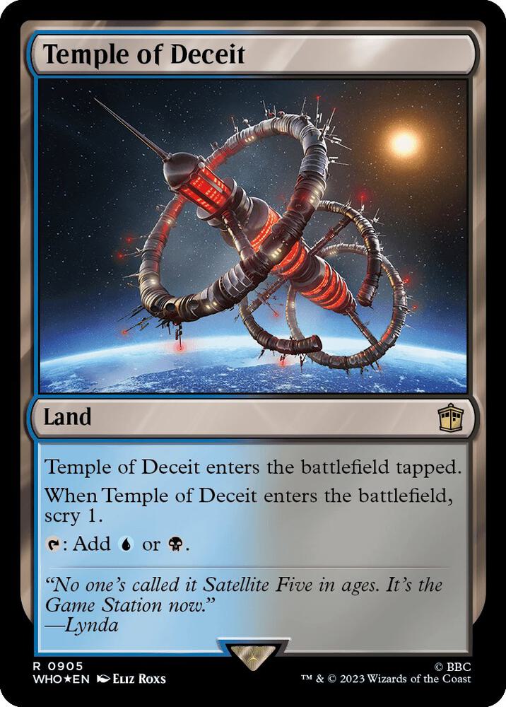 Temple of Deceit (Surge Foil) [Doctor Who]