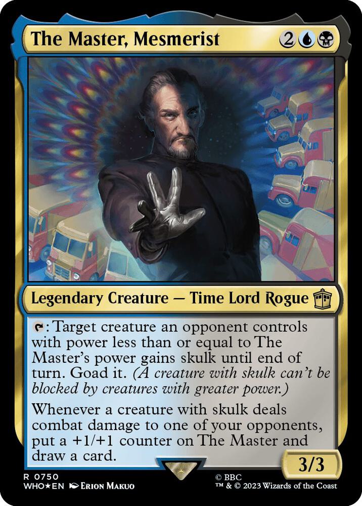The Master, Mesmerist (Surge Foil) [Doctor Who]