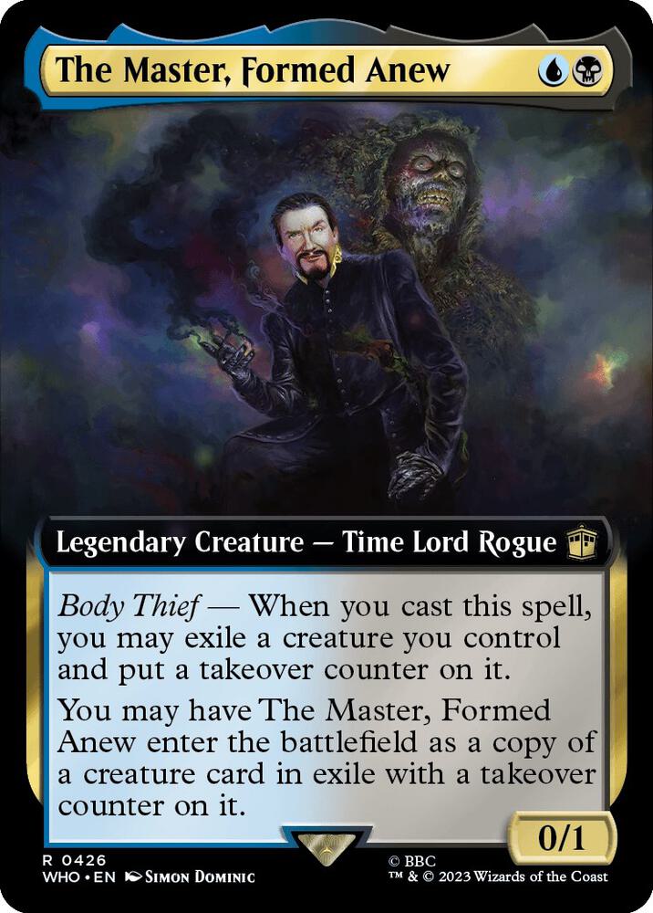 The Master, Formed Anew (Extended Art) [Doctor Who]