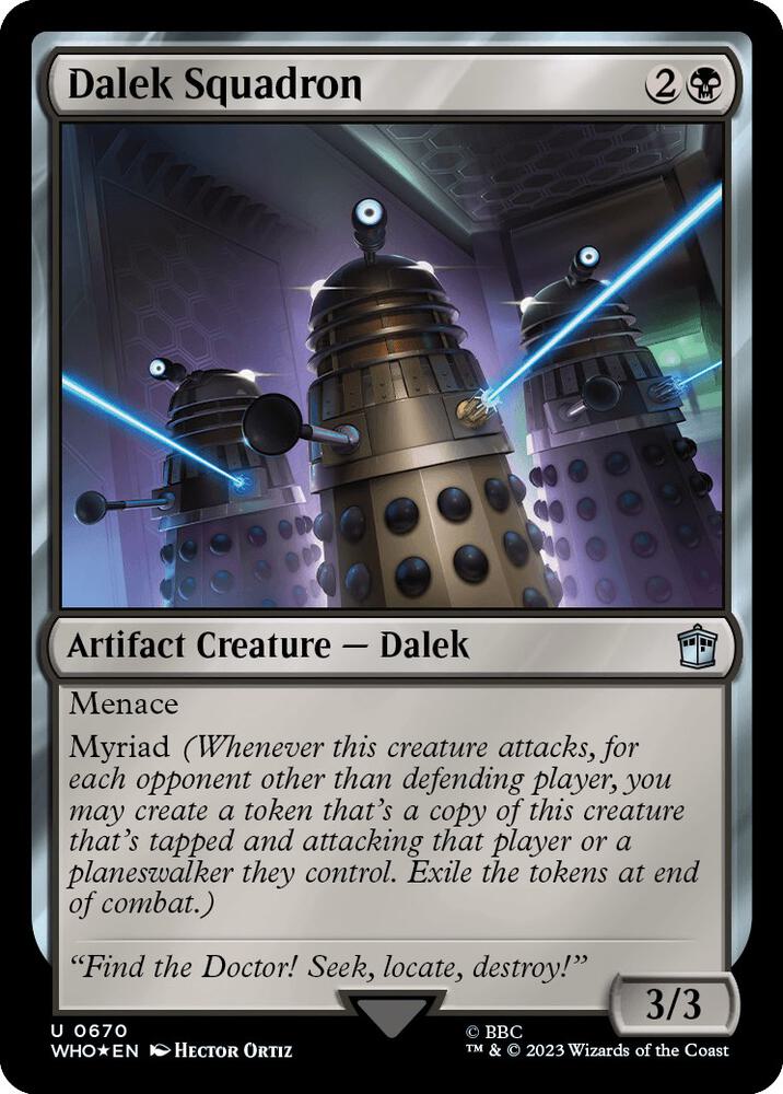 Dalek Squadron (Surge Foil) [Doctor Who]